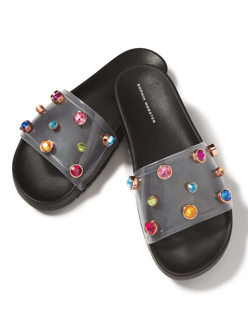 Bedazzled slides