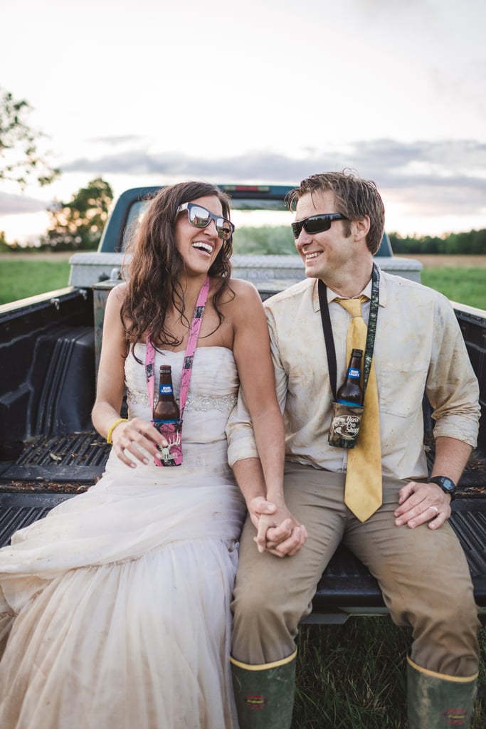 Muddy Trash-the-Dress Shoot