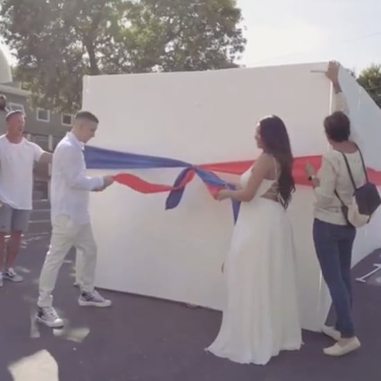 Video of Range Rover Gender Reveal