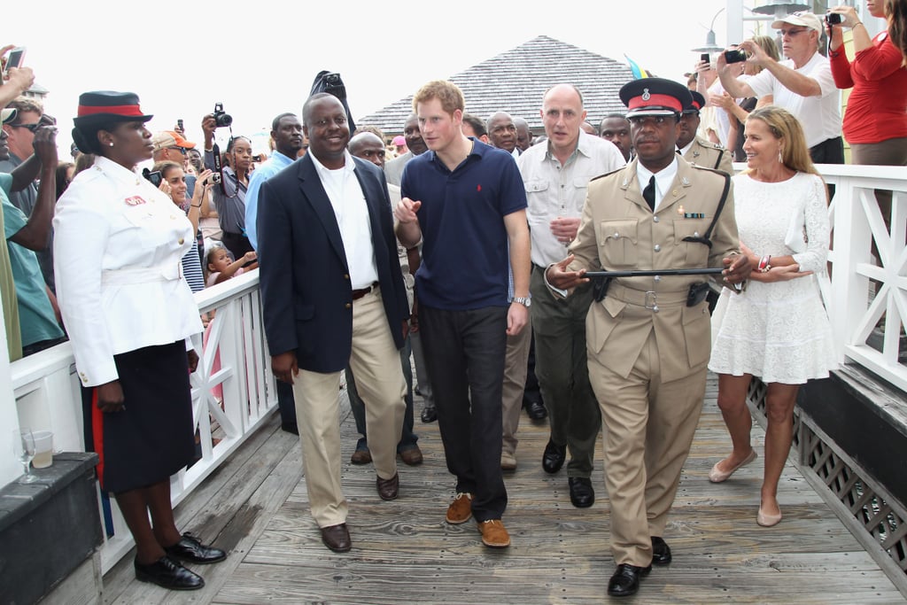 A visit to the Bahamas was also a part of Harry's inaugural royal tour in 2012, and he made a special request to visit Windermere Island there — the place where Charles and Diana vacationed when the princess was pregnant with Prince William. It was later said to be one of her favourite spots in the world.