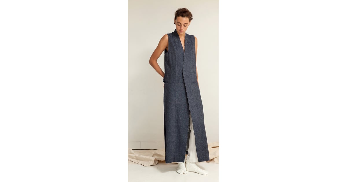 Schai Sensei Denim Duster Sleeveless Coat 880 Kendall Jenner S Favorite Spring Coat Will Be Your New Go To Popsugar Fashion Photo 30