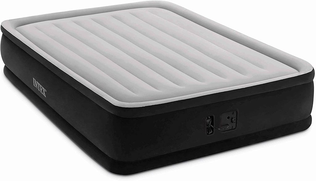 Intex Dura-Beam Series Elevated Comfort Airbed with Built-In Electric Pump