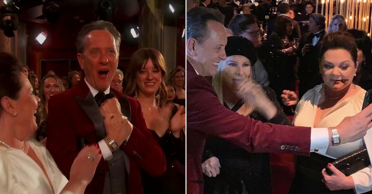 Richard E. Grant Meeting Barbra Streisand at the 2019 Oscars POPSUGAR