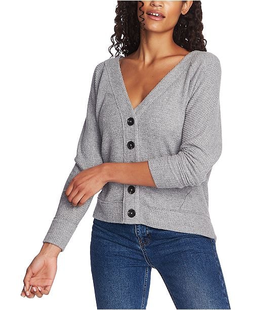 1.State V-Neck Cardigan