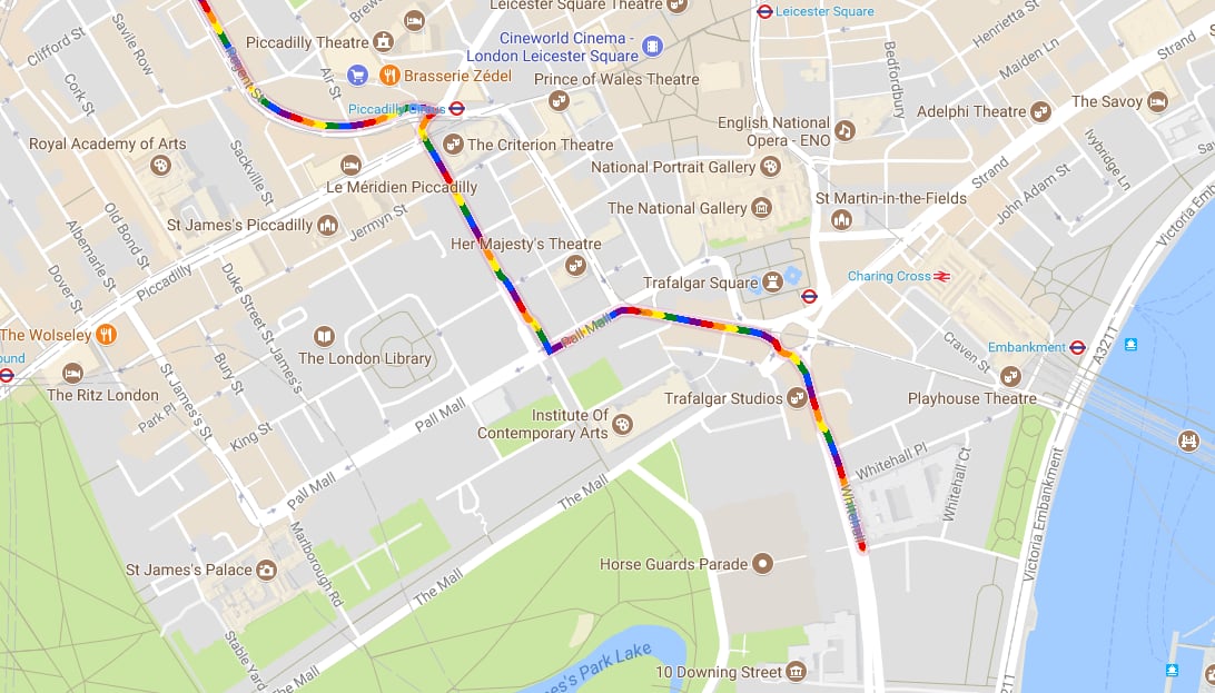 London Gay Pride 2017 Route | POPSUGAR Smart Living UK