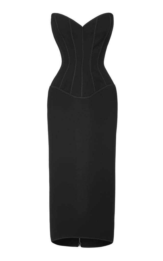 Chloe Bailey's Black Slit Dress at Black Panther Premiere | POPSUGAR ...