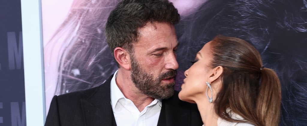 Jennifer Lopez and Ben Affleck Kiss on The Mother Red Carpet