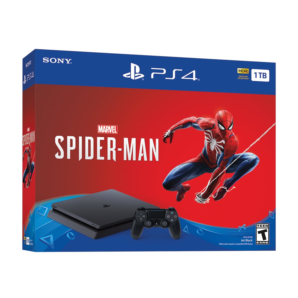 PlayStation 4 Slim 1TB Spiderman Bundle