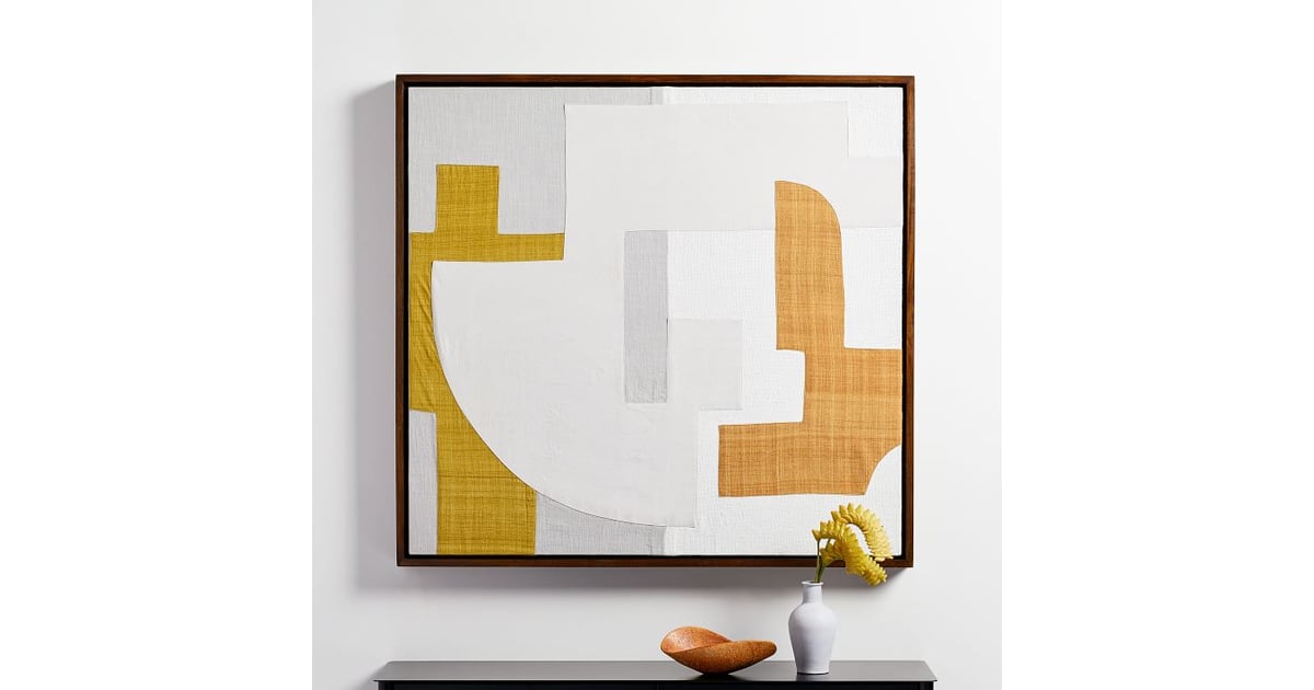 West Elm Pieced Fabric Wall Art Furniture and Decor From West Elm