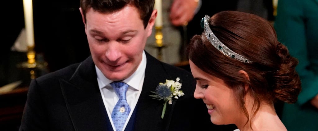 Jack Brooksbank Putting on Princess Eugenie's Wedding Band