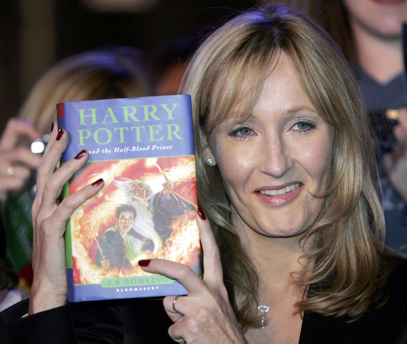 When J.K. Rowling Held Up Her New Masterpiece at Edinburgh Castle