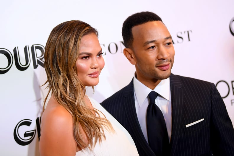 NEW YORK, NY - NOVEMBER 12:  Chrissy Teigen and John Legend attend the 2018 Glamour Women Of The Year Awards: Women Rise on November 12, 2018 in New York City.  (Photo by Dimitrios Kambouris/Getty Images for Glamour)