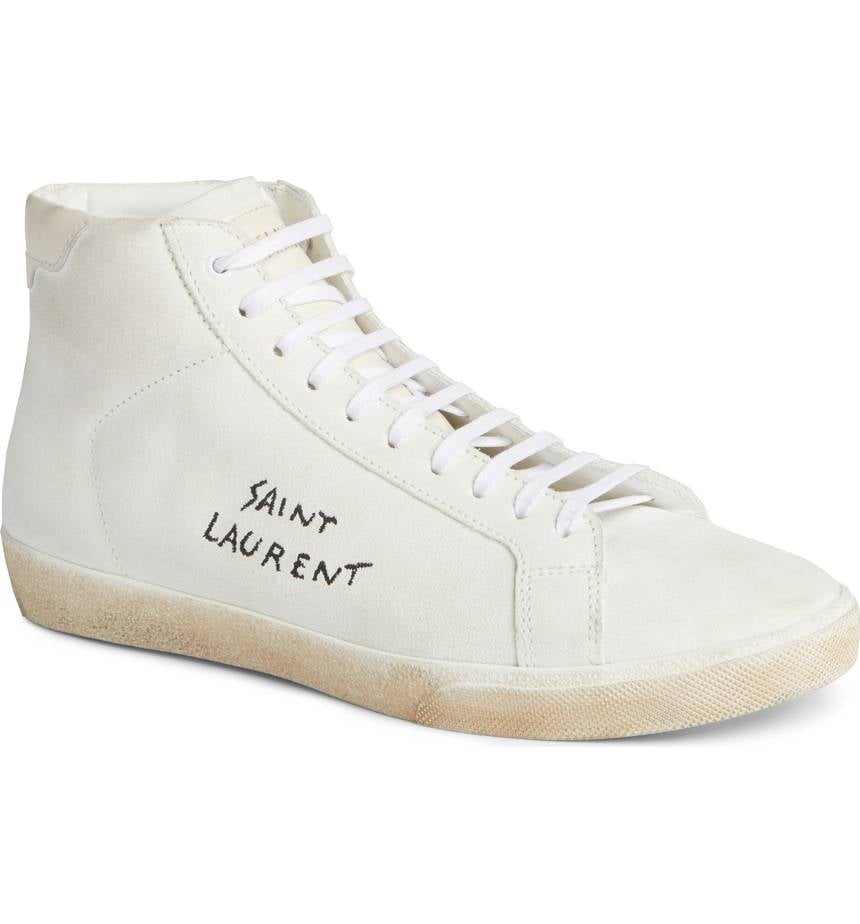 saint laurent high top sneakers