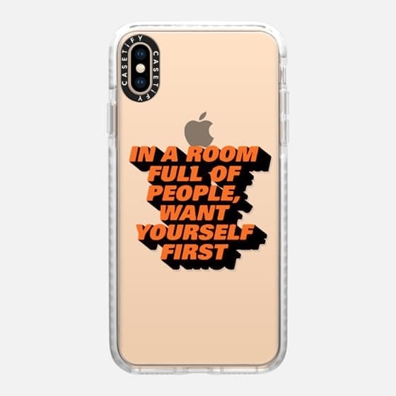 Casetify Want Yourself Quote Case