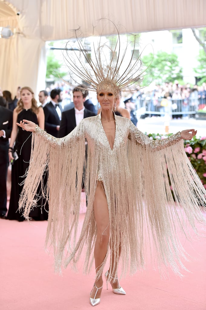 Celine Dion Oscar de la Renta Dress at the 2019 Met Gala