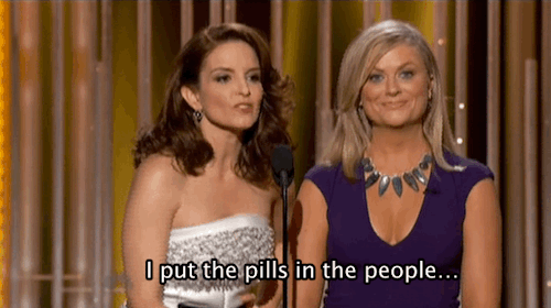 "And Sleeping Beauty just thought she was getting coffee with Bill Cosby." — Amy, joking about Into the Woods in 2015