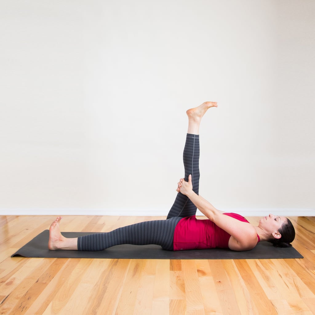 Hamstring Stretch 5 Stretches To Do In The Morning Popsugar Fitness 