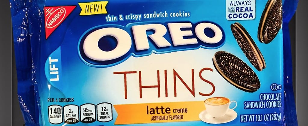 Oreo Thins Latte Flavor