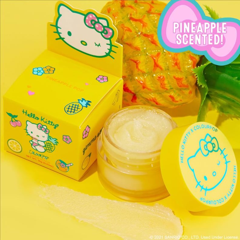 ColourPop x Hello Kitty Pineapple Pop Lip Scrub