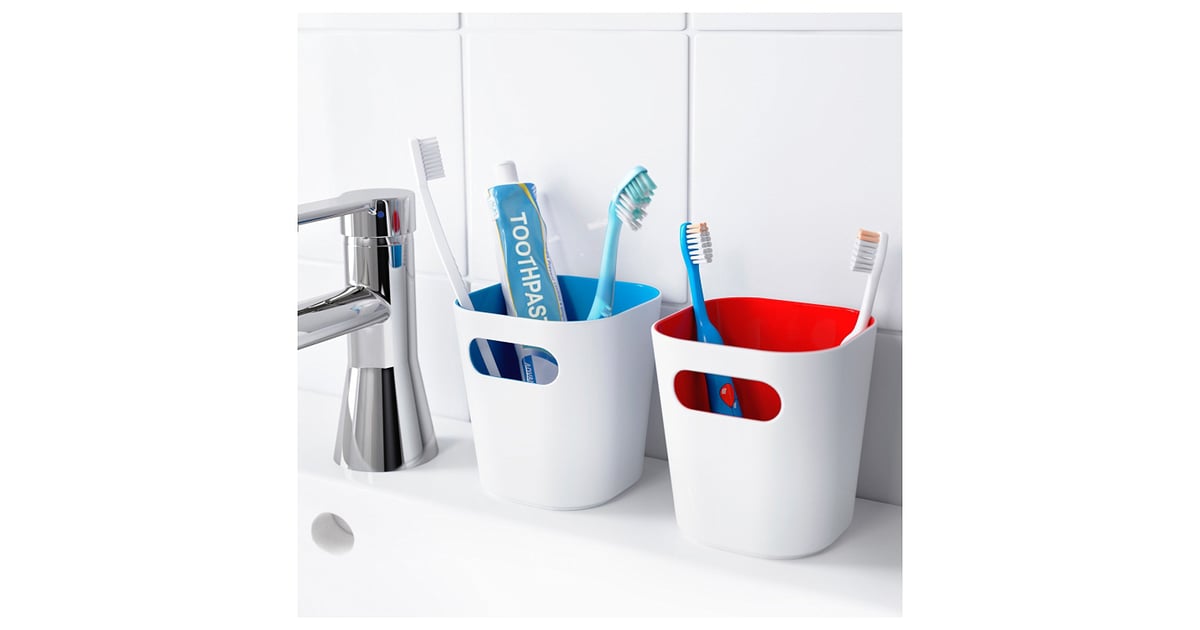 Ikea Toothbrush Holders And Towel Hook Set Bathroom