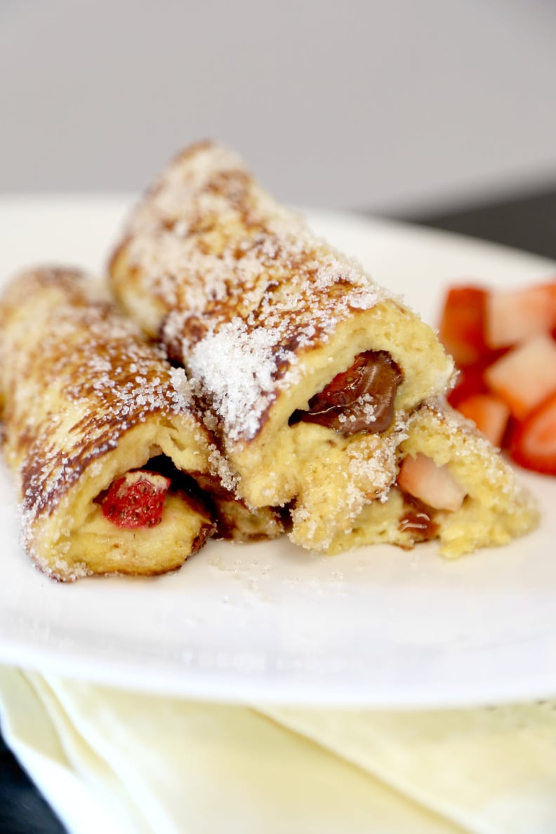 Strawberry French Toast Roll-Ups