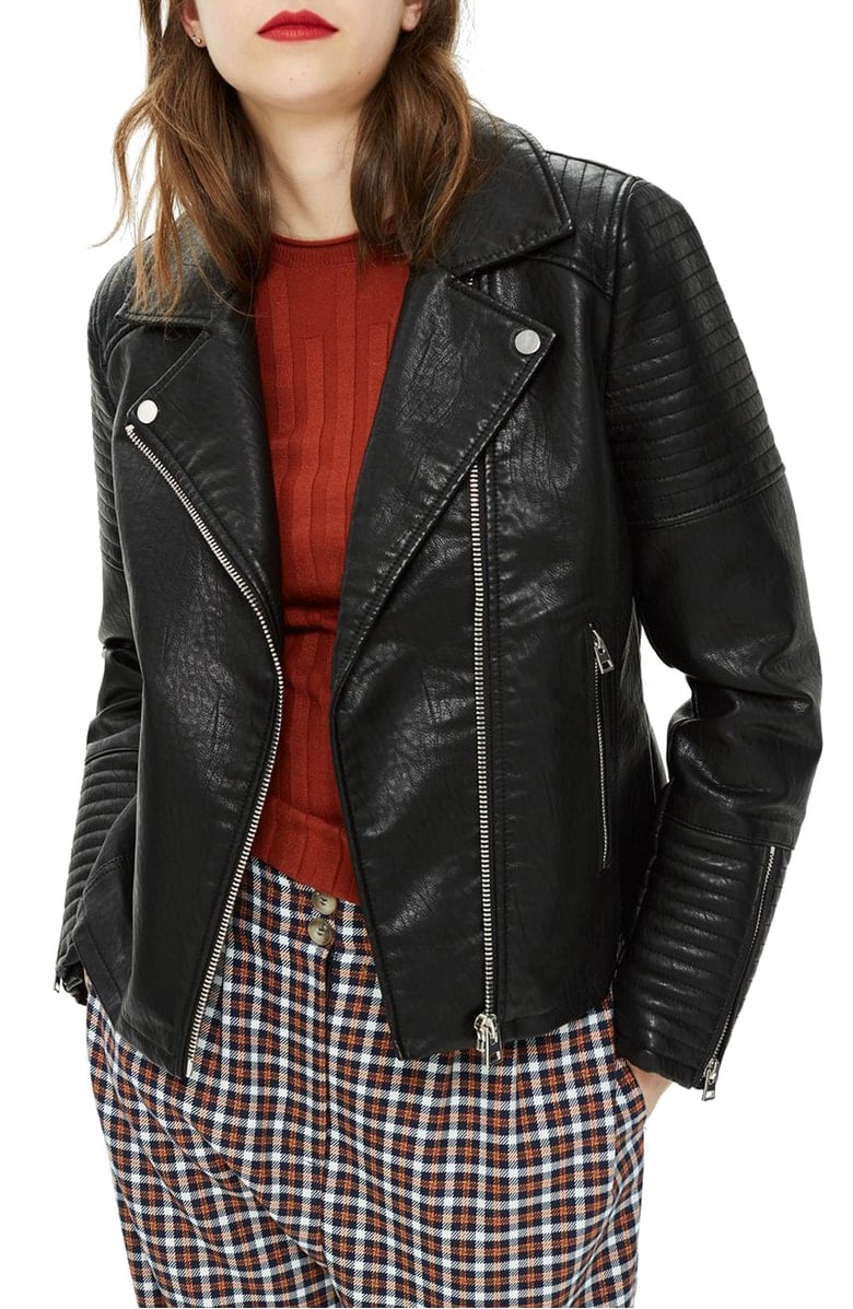 Topshop Rosa Biker Jacket