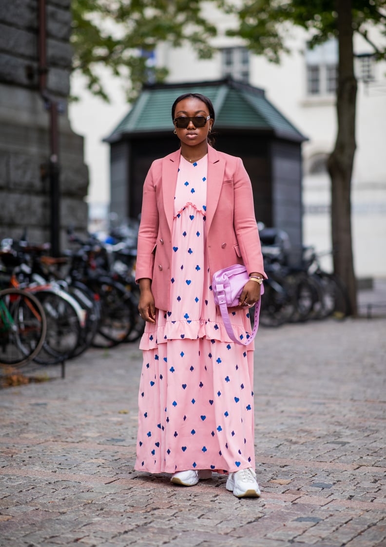 Dress Down a Maxi Dress With Sneakers