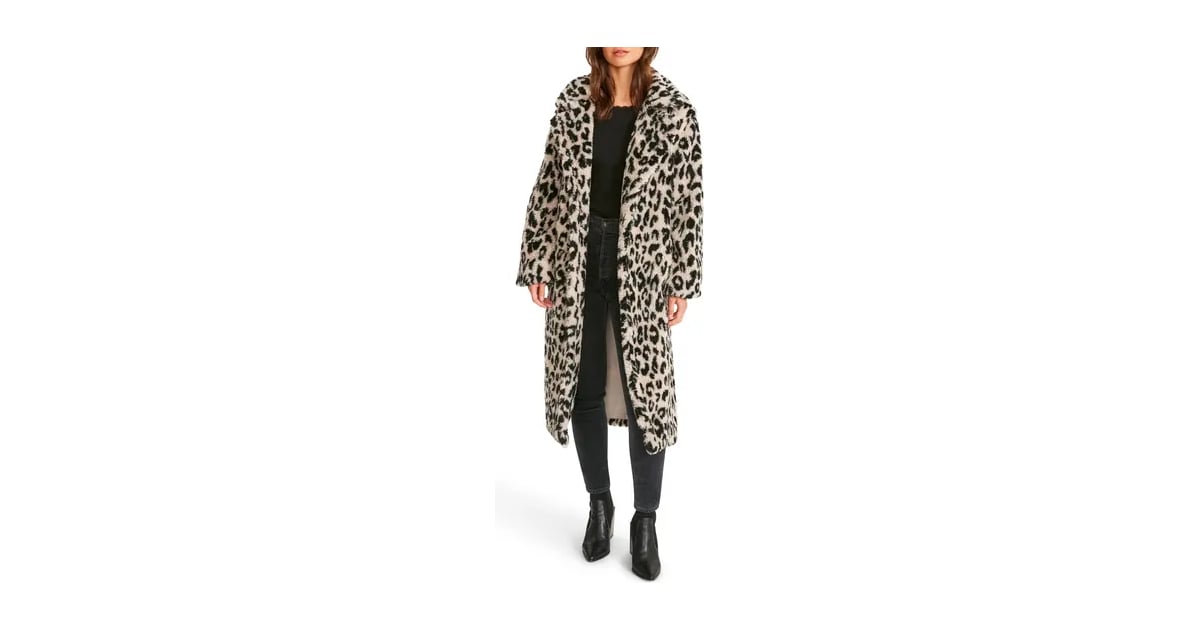 Bb dakota leopard coat best sale
