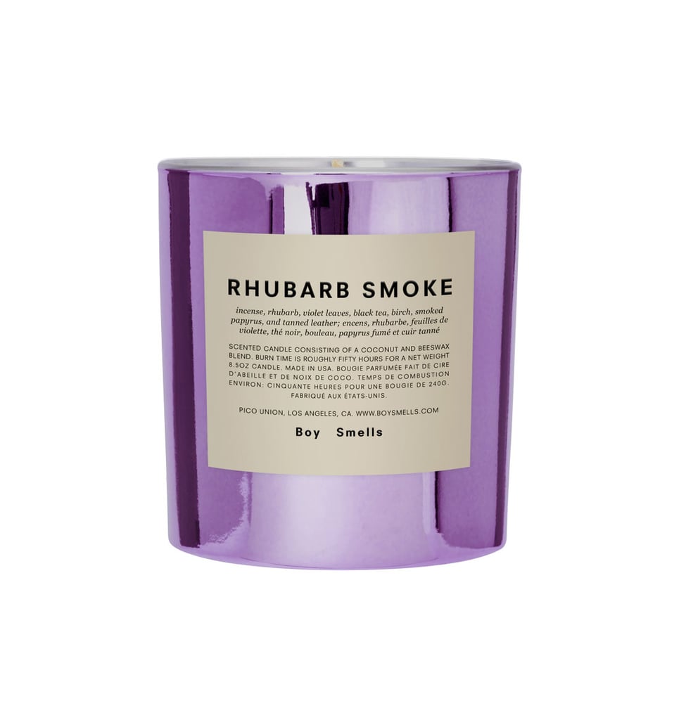 Boy Smells Rhubarb Smoke Candle