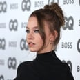 Sydney Sweeney Shines in a Plunging Metallic Breastplate with Cracked Mirror Nails at the GQ Awards