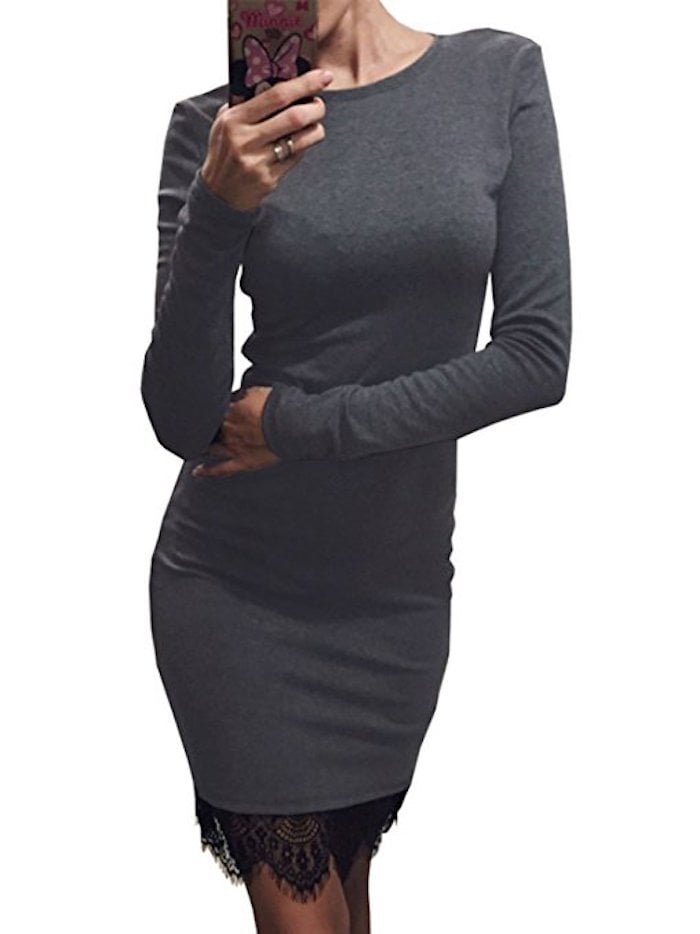 Glamaker Long-Sleeved Dress