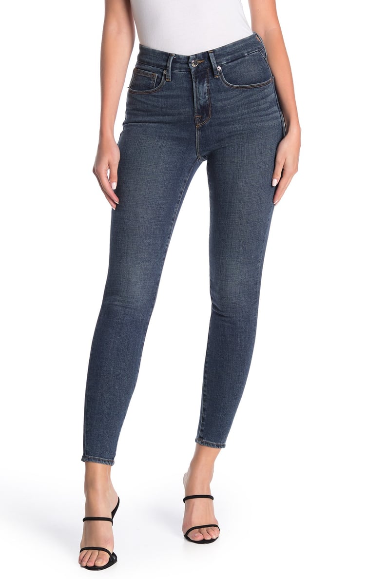 Good American Good Legs Cropped Skinny Jeans