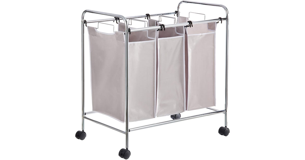 AmazonBasics ThreeBag Laundry Hamper All the Laundry Room Essentials