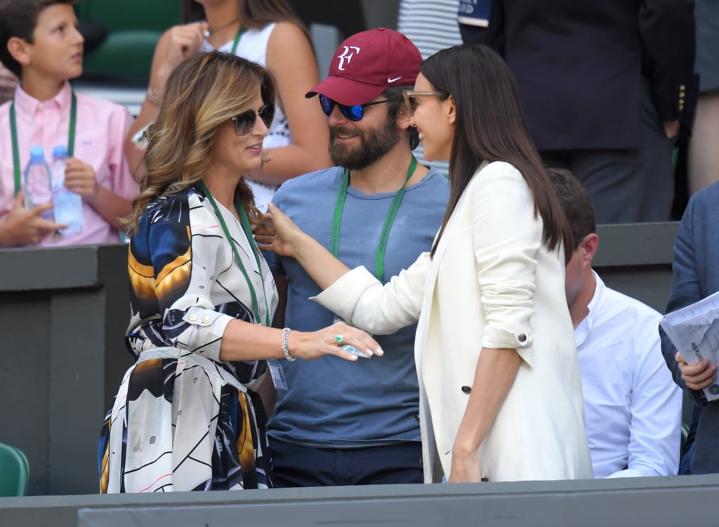 Bradley Cooper and Irina Shayk at Wimbledon 2016