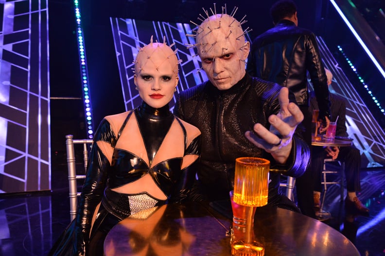 Witney Carson and The Miz as Pinhead From Hellraiser