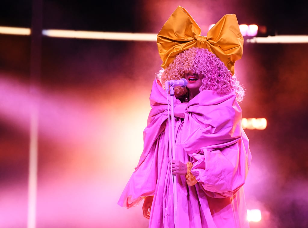 Sia's Pink Gown at the Billboard Music Awards 2020