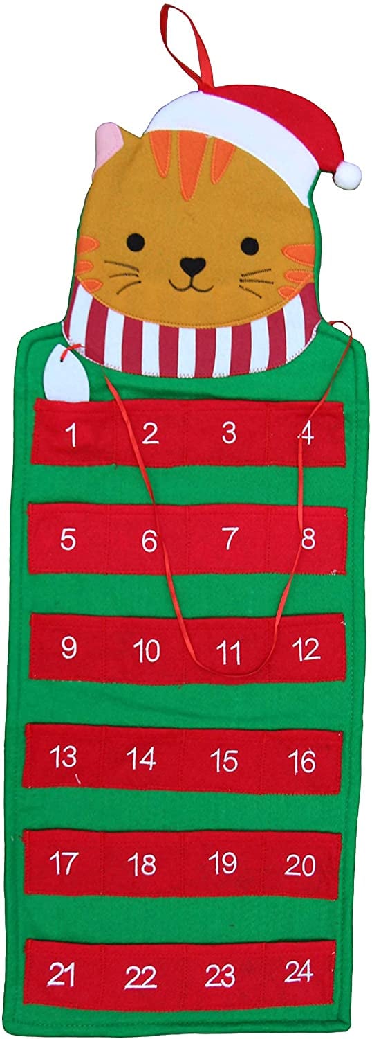 Reusable Cat Advent Holiday Calendar