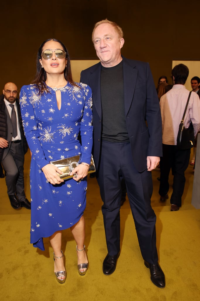 Salma Hayek and Her Family at 2023 Milan Fashion Week | POPSUGAR ...