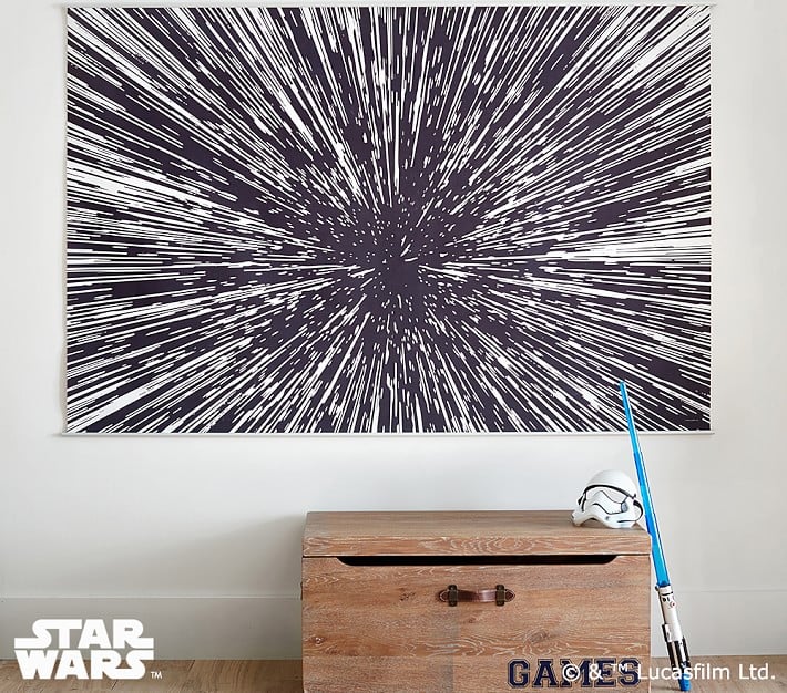 Star Wars Hyperdrive Mural