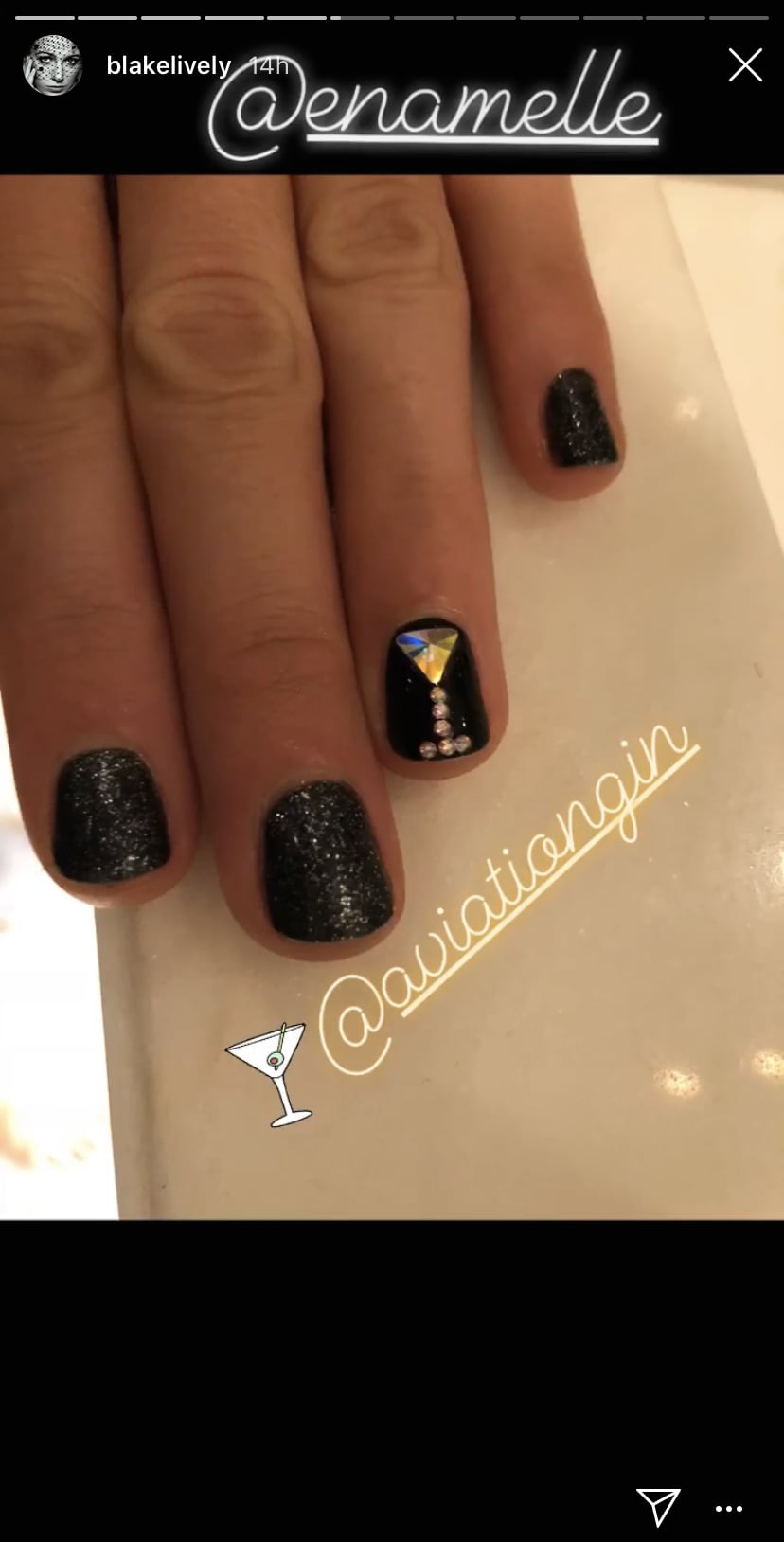 Blake Lively Shares Her Favorite Nail Art Through the Years | POPSUGAR  Beauty