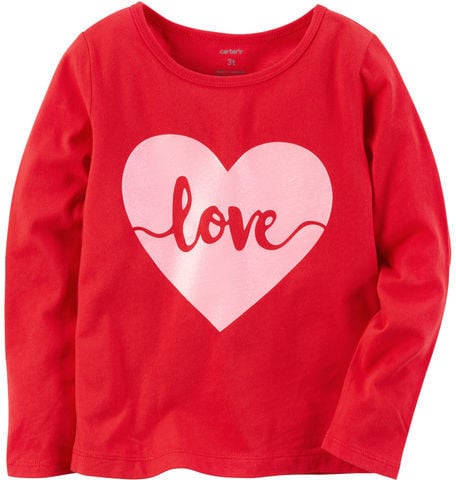Glitter Valentine's Day Graphic Tee