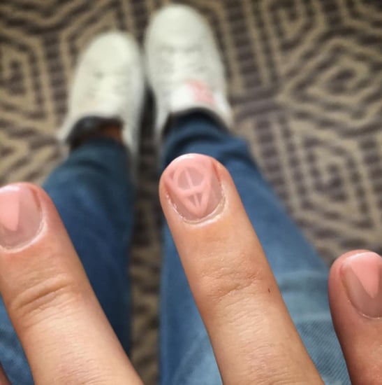 Blake Lively Harry Potter Nail Art