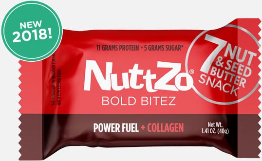 NuttZo Bold Bitez Power Fuel + Collagen