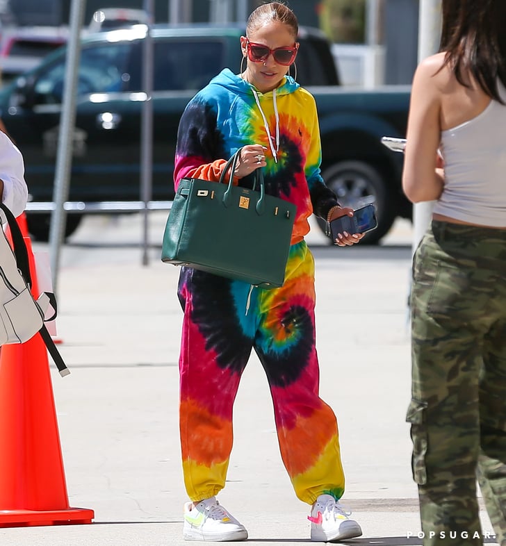 Shop Jennifer Lopez's Polo Ralph Lauren Tie-Dye Sweats | POPSUGAR Fashion