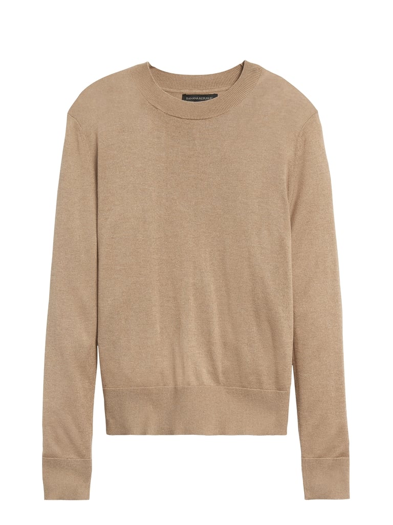 Silk Cashmere Relaxed Sweater