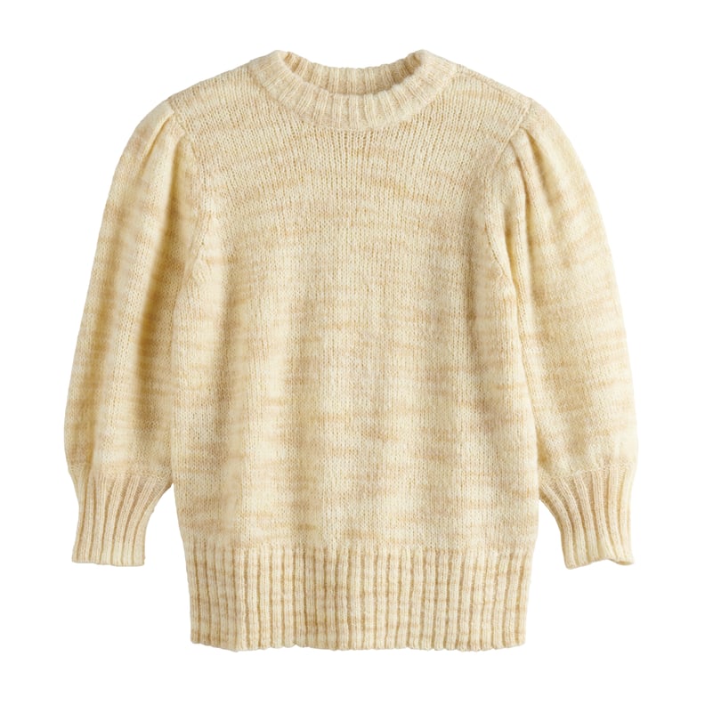POPSUGAR Puff-Sleeve Sweater