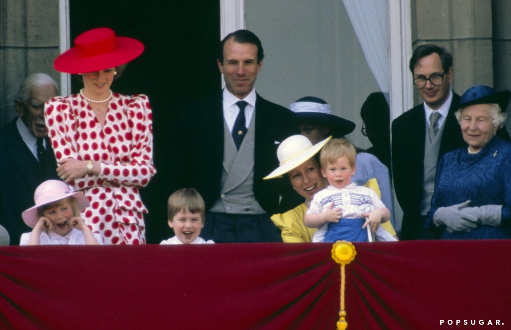 Prince Harry's Outfit At Trooping the Colour in 1986