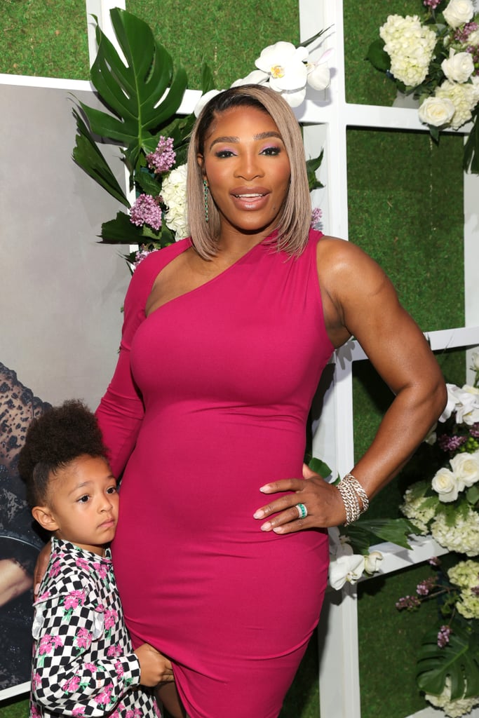 Serena Williams and Olympia Ohanian on Essence Red Carpet