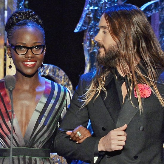Jared Leto and Lupita Nyong'o at the SAG Awards 2015