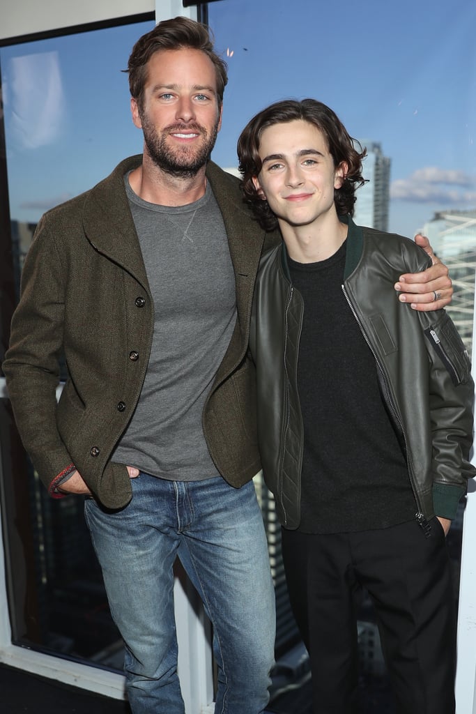 Armie Hammer and Timothee Chalamet Best Pictures From the Toronto